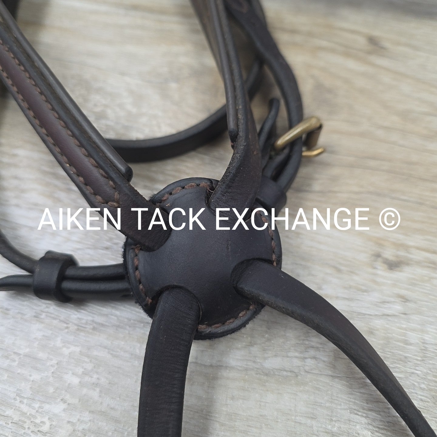 Nunn Finer Figure 8 Bridle, No Reins, Brown, Size Full