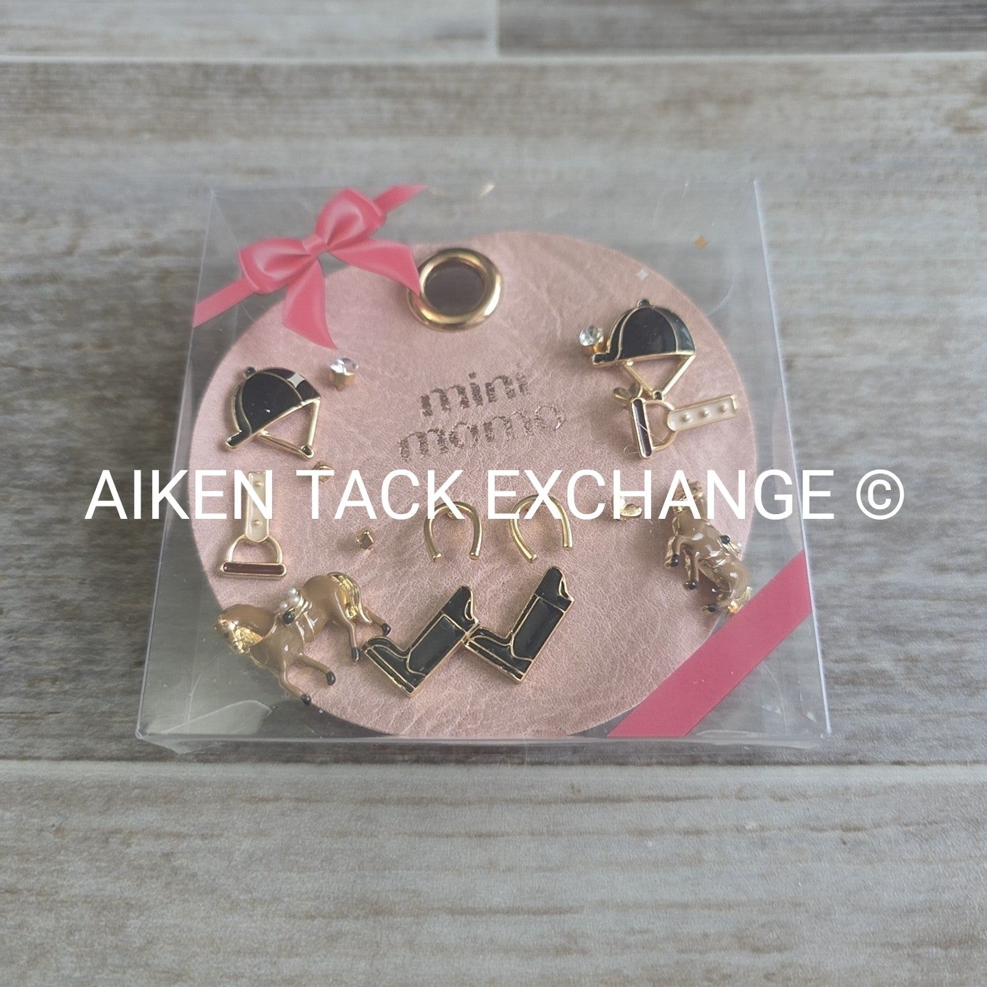 Equestrian Earring Set - 8 Pairs Total