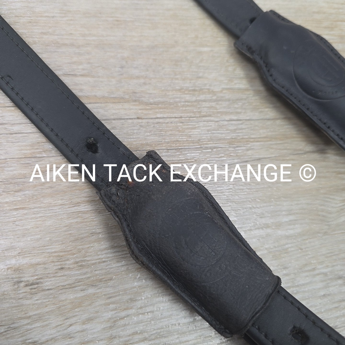 Arion Dressage Stirrup Leathers, Black, Size Small