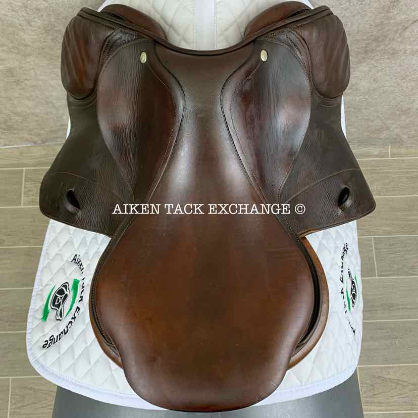 2007 CWD SE01 Close Contact Jump Saddle 16.5" Seat, 0L Flap, Medium Tree, Foam Panels, Full Buffalo Leather