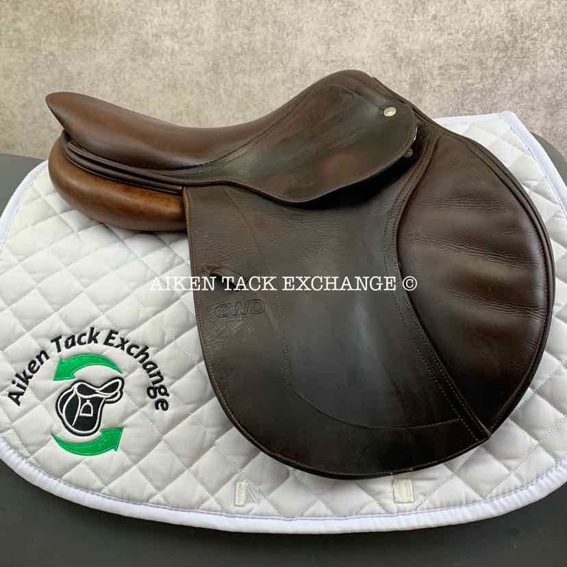 2007 CWD SE01 Close Contact Jump Saddle 16.5" Seat, 0L Flap, Medium Tree, Foam Panels, Full Buffalo Leather