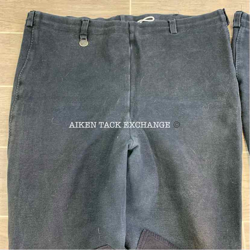 BARGAIN BUNDLE: 2 Pairs of On Course Knee Patch Breeches, Size 34