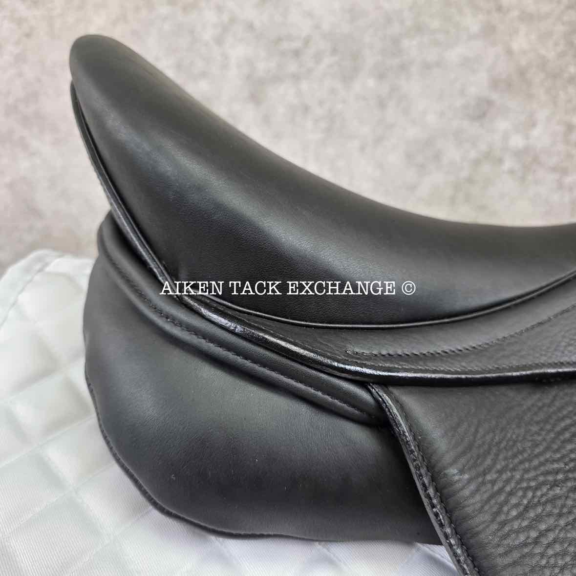 2022 Tempi H Monoflap Dressage Saddle, 18" Seat, M/MW Tree, Wool Flocked Panels