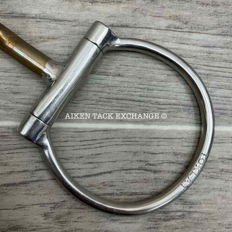 Myler Single Joint Copper Western Dee Bit 5"