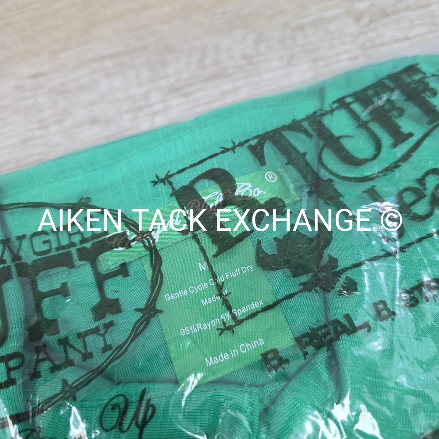 Cowgirl Tuff Sport Jersey Pullover Button Up Shirt, Green, Women's Medium