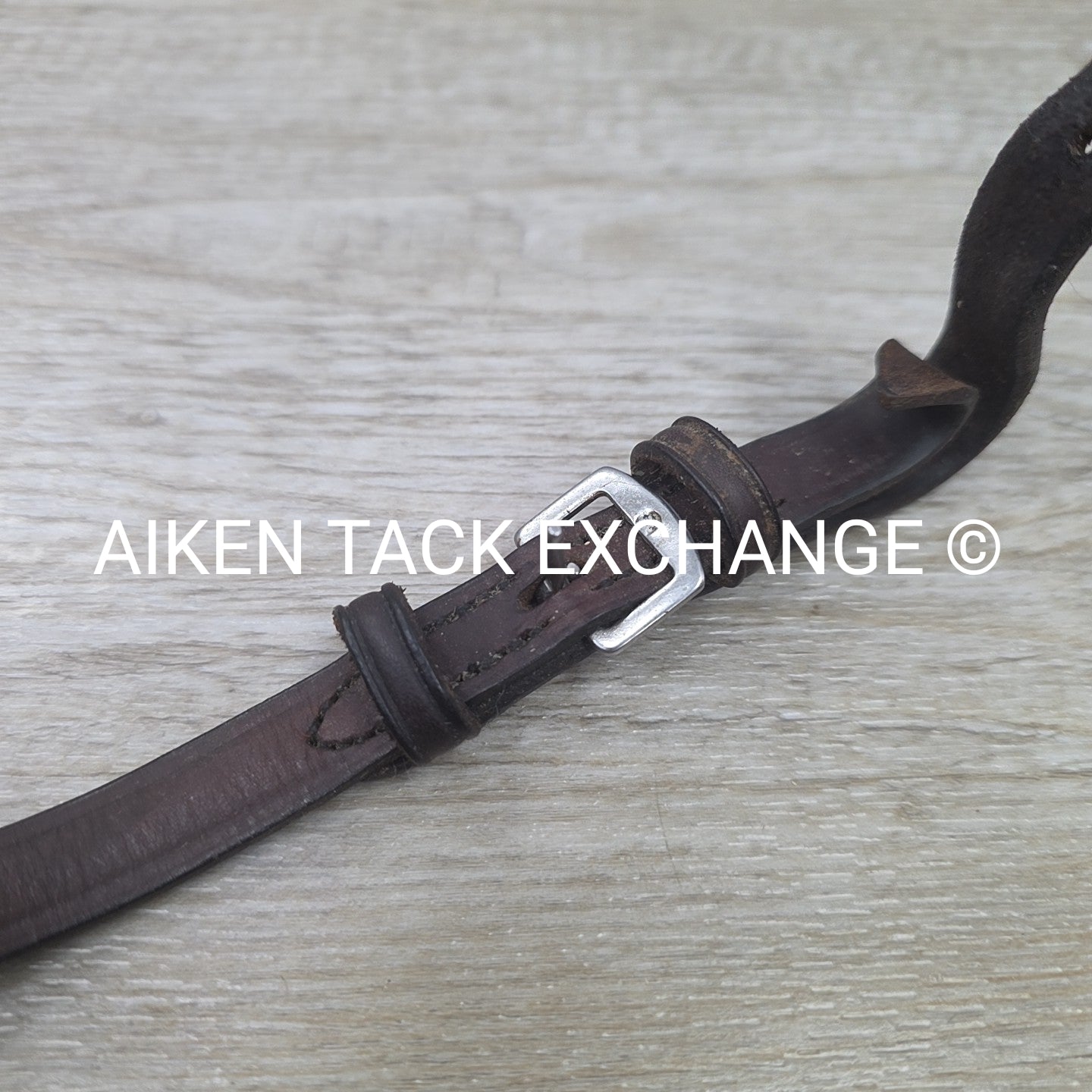 Tory Leather Braided Reins, Brown, 60"