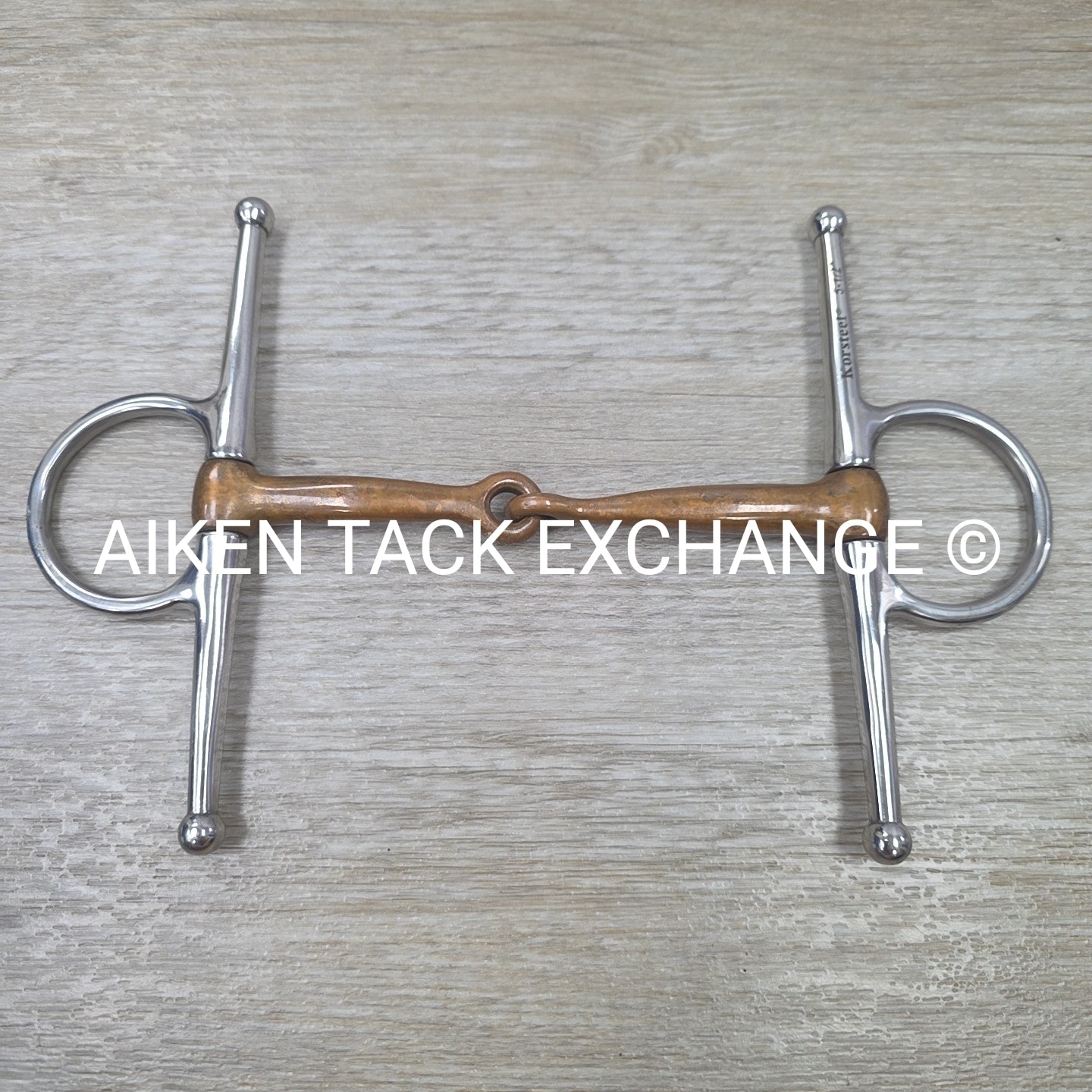 Korsteel Copper Single Joint Full Cheek Bit 5.5"