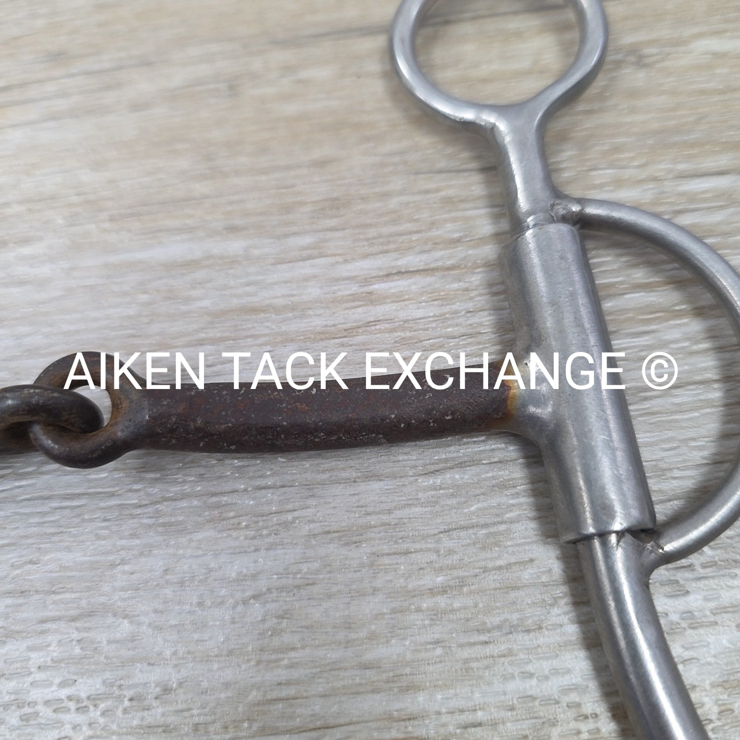 Trammell Single Joint Sweet Iron Long Shank Bit 5.25"