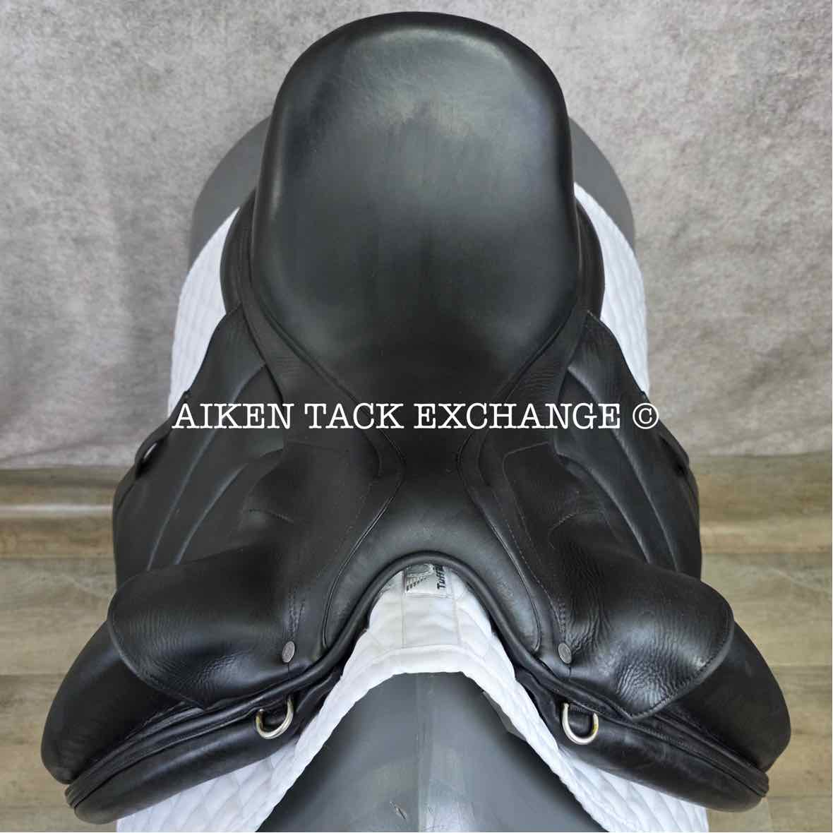 2014 Antares Concept Monoflap Dressage Saddle, 18" Seat, 3R Flap, Medium Wide Tree, Foam Panels, Full Buffalo Leather