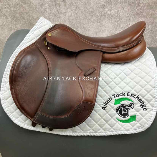 **On Trial** 2019 Pessoa Gen-X3 Close Contact Jump Saddle, 17.5" Seat, Adjustable Tree - XCH Changeable Gullet, Foam Panels