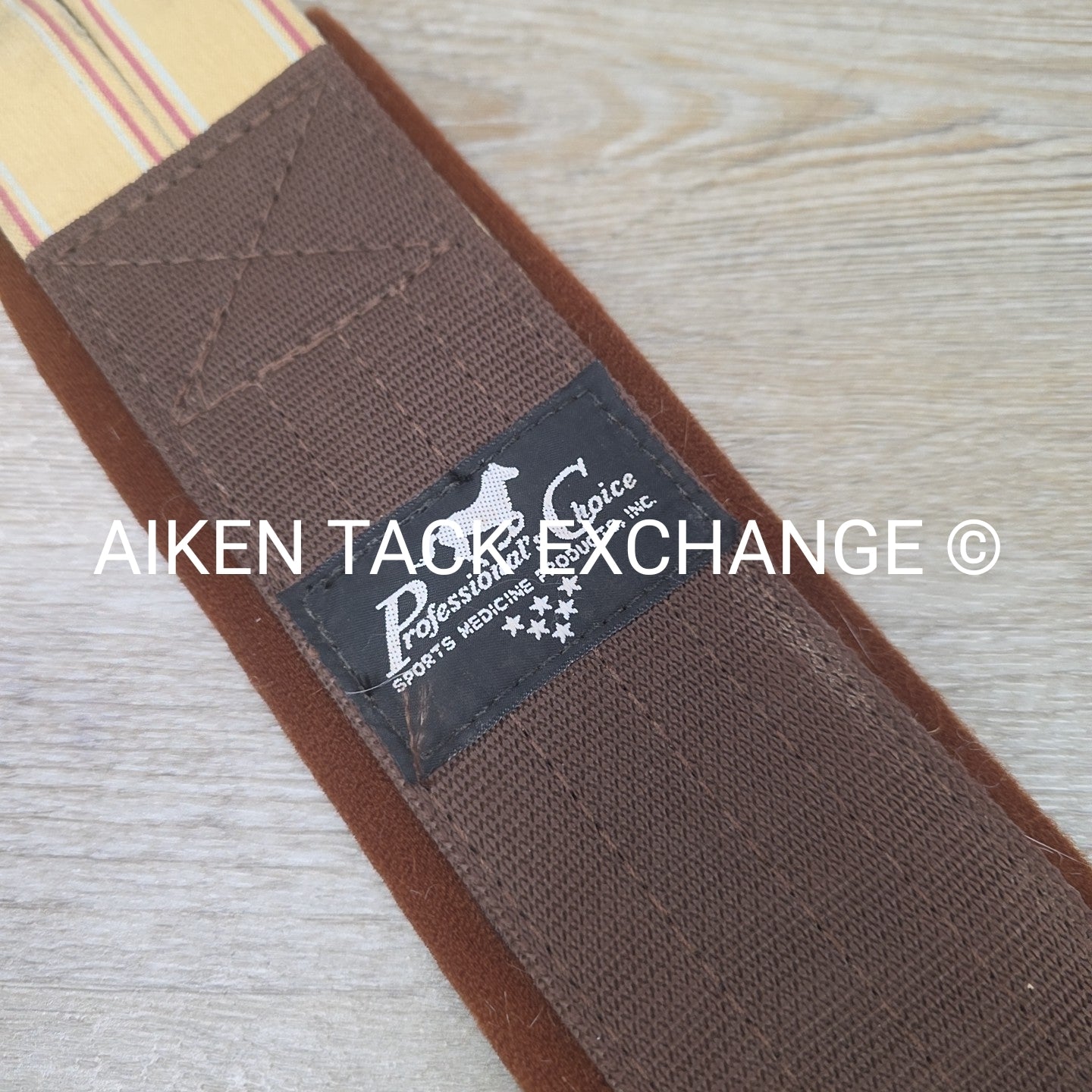 Professional's Choice SMx Double End Elastic Girth, Brown, 46"