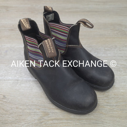 Blundstone Original 500 Stripe Chelsea Booties, Women's 6.5
