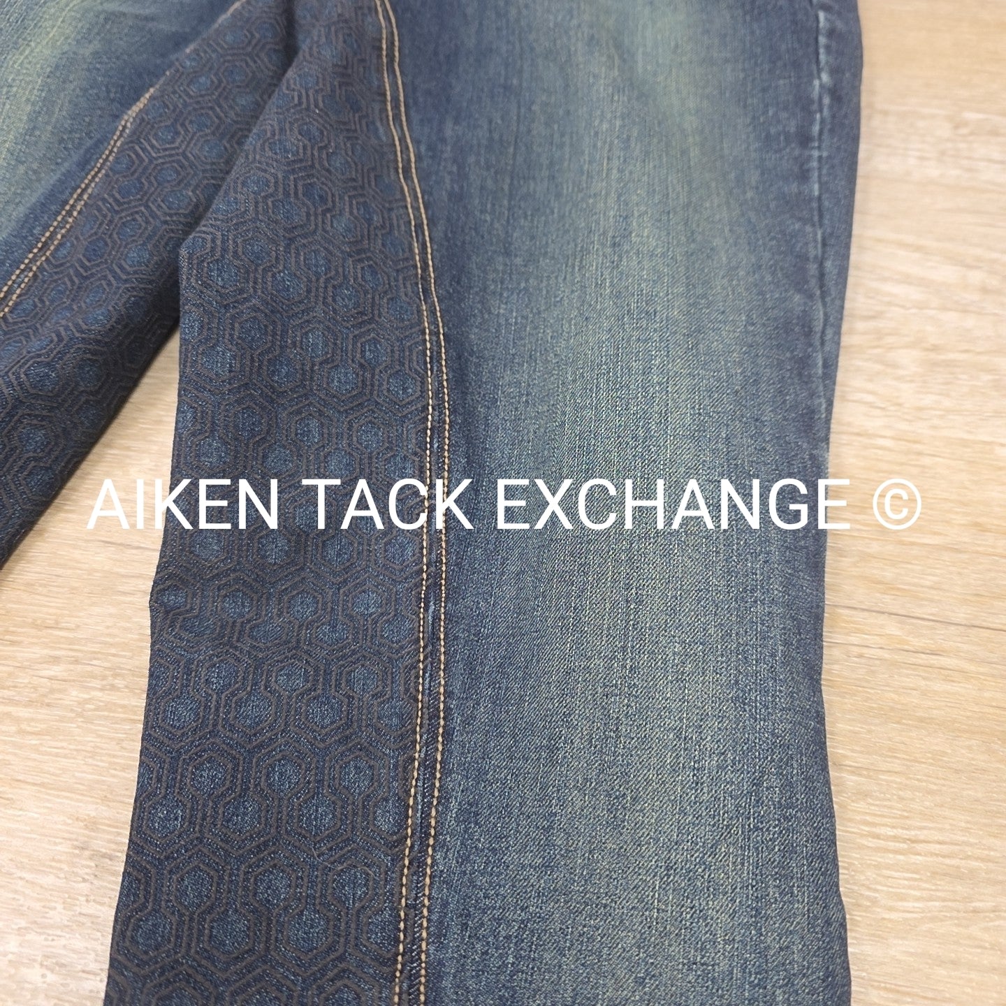 Ariat Halo Silicone Grip Full Seat Denim Breeches, Women's 28R