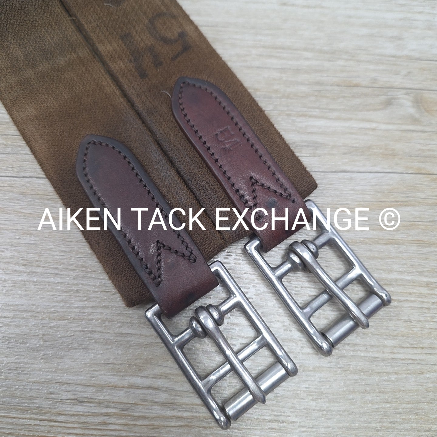 Total Saddle Fit Anatomic Shoulder Relief Girth, Brown, 54"