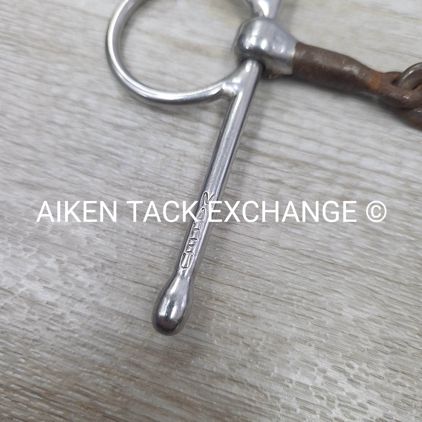 Maheu Sweet Iron French Link Full Cheek Bit 4.5"