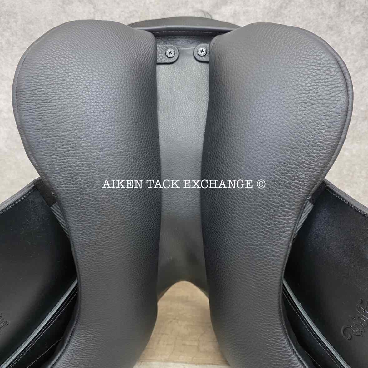 2025 Custom Saddlery Wolfgang Constanze 2 Monoflap Dressage Saddle, 17.5" Seat, Adjustable Tree, Wool Flocked Panels