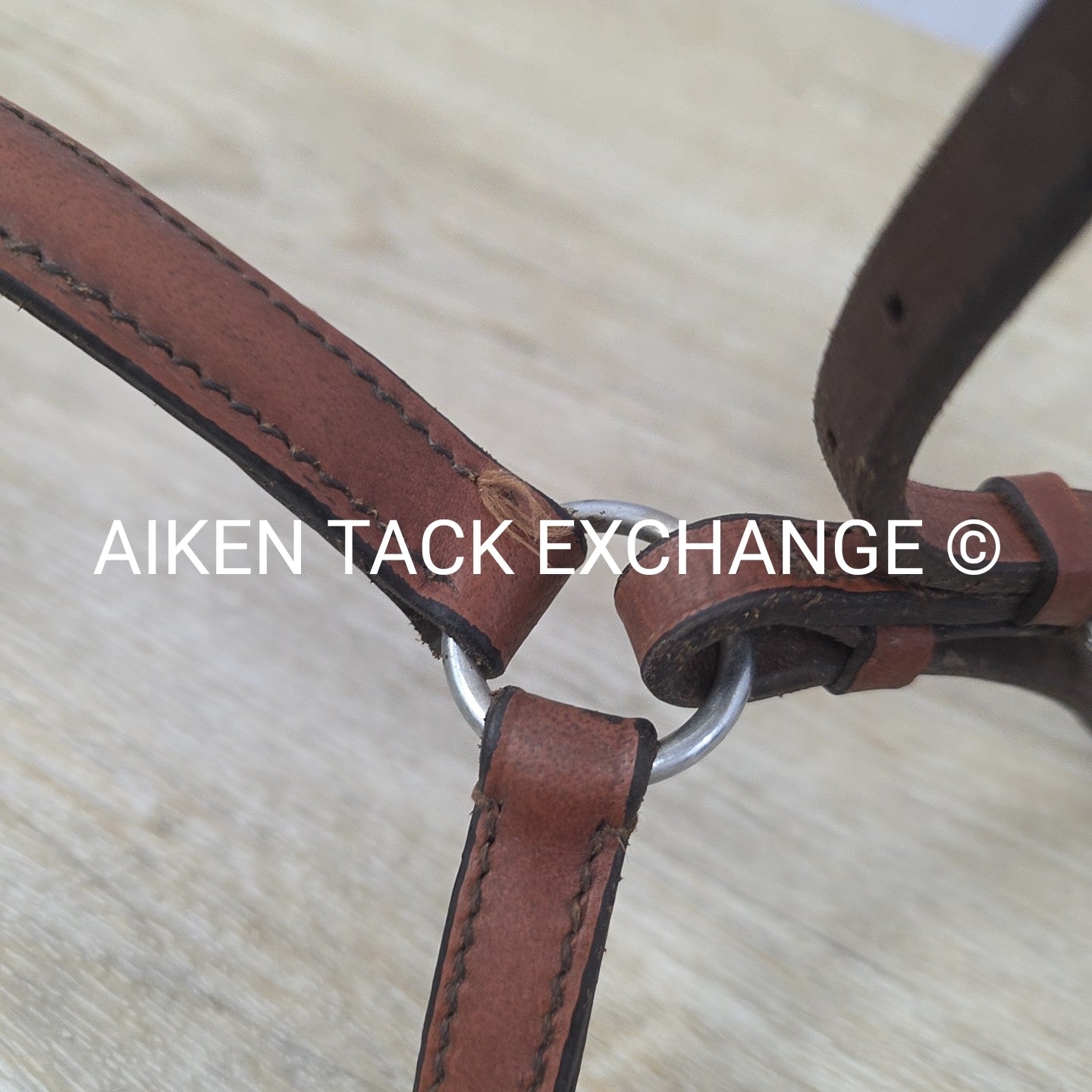 Plain Raised Adjustable Breastplate, Brown, Size Full