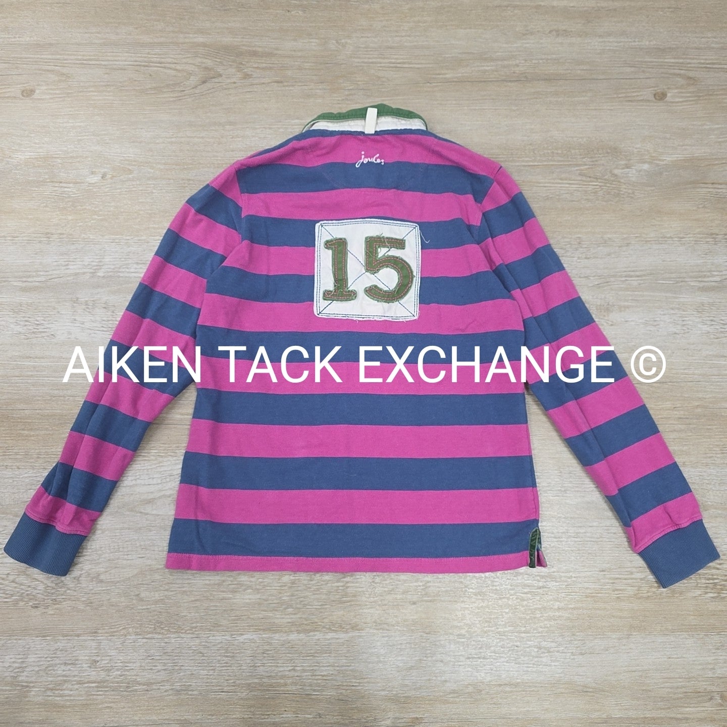 Joules Long Sleeve Polo Shirt, Women's Large