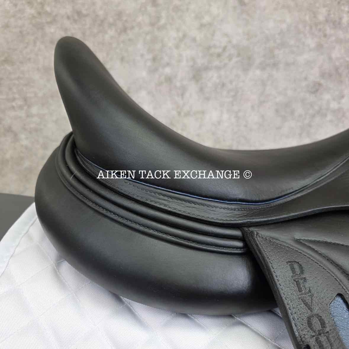 2014 Devoucoux Loreak Monoflap Dressage Saddle, 18.5" Seat, 3 Flap, Medium Wide Tree, D3D Panels, Full Buffalo Leather