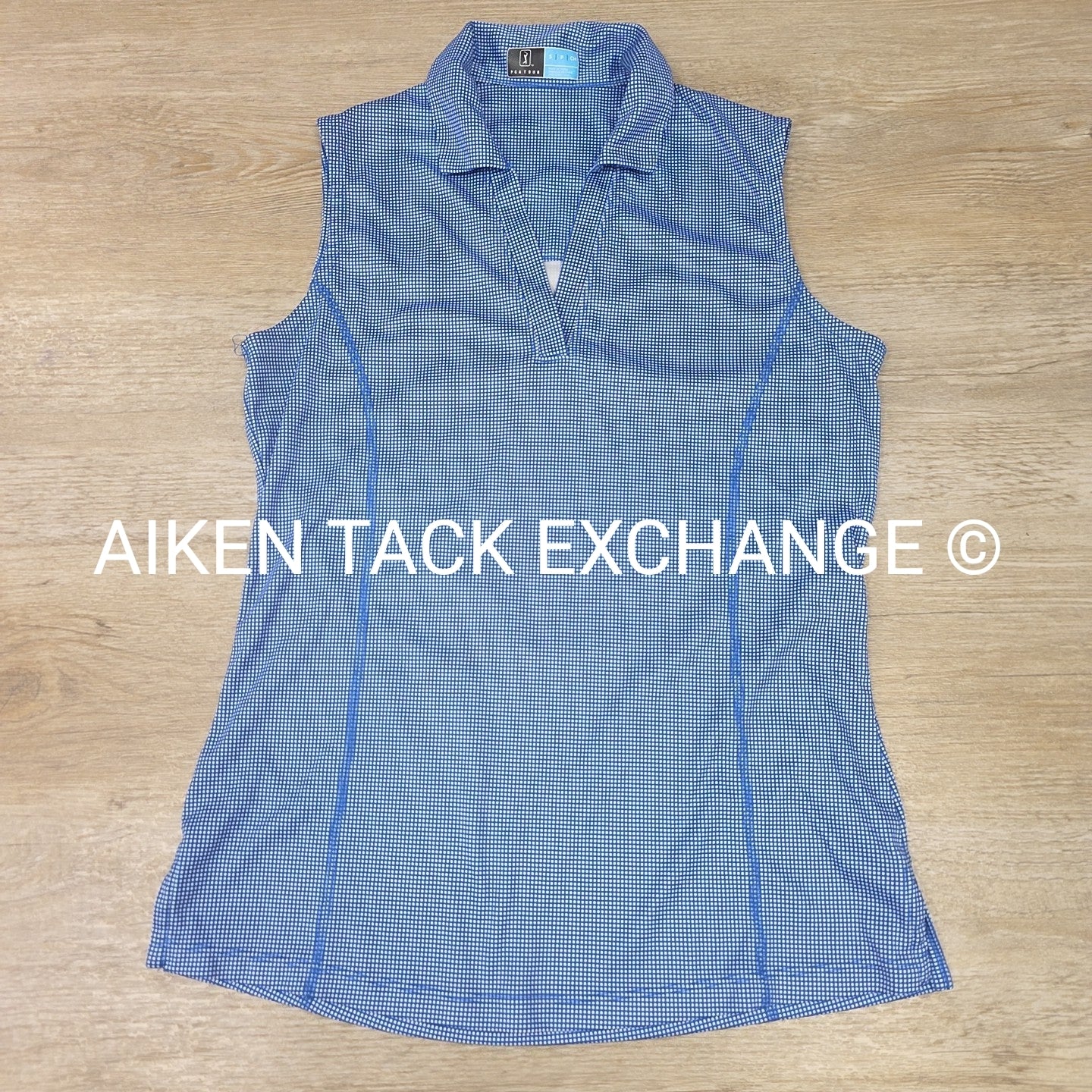 PGA Tour Sleeveless Polo Top, Size Small