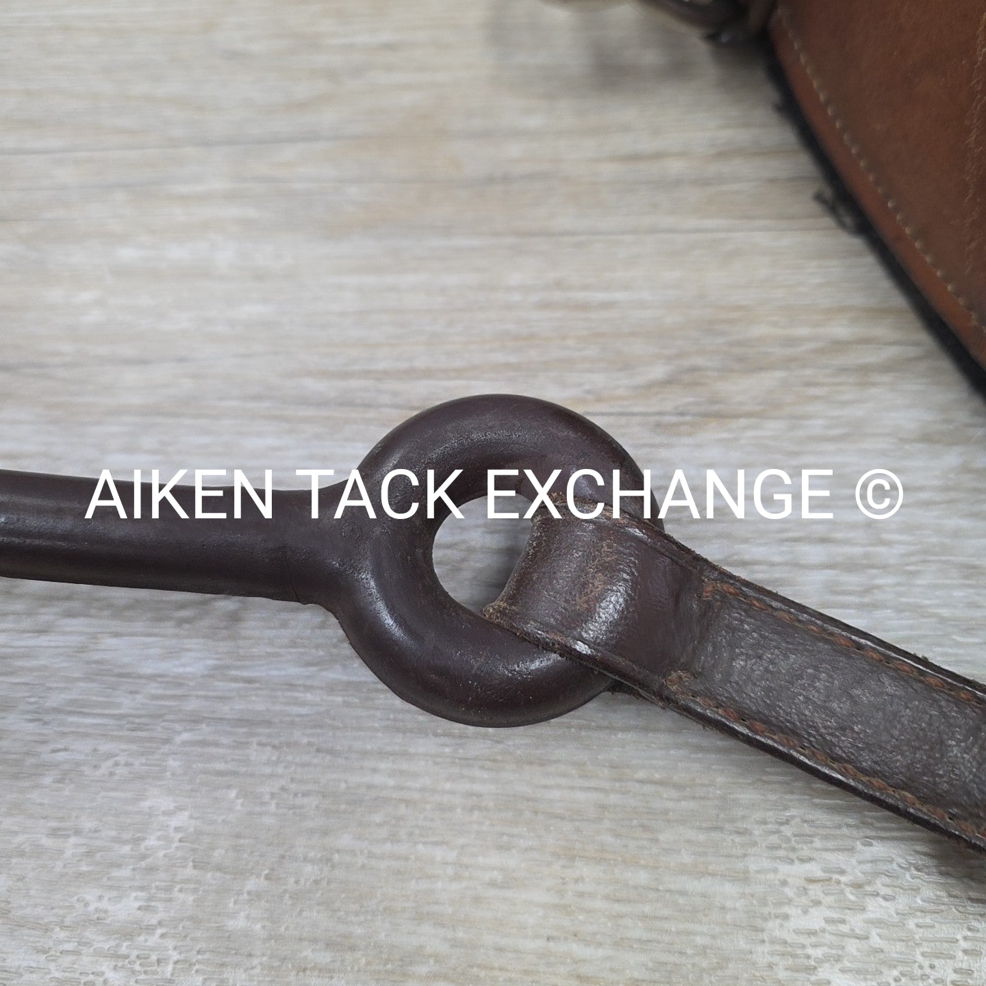 BARGAIN BUNDLE: Leather Surcingle with 2 Rubber & Leather Side Reins