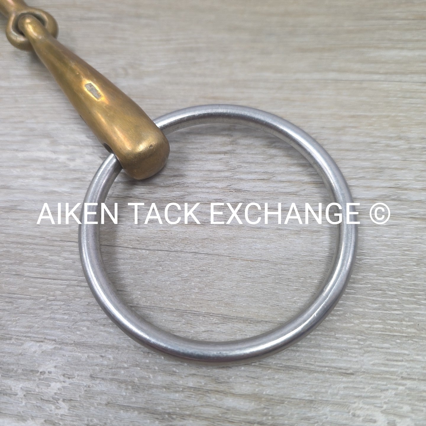 Herm Sprenger Aurigan Single Joint Loose Ring Bit 5.25"