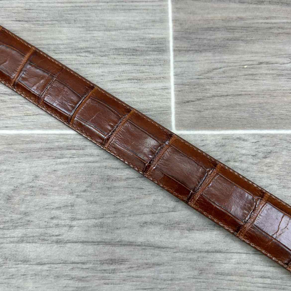 Brighton Belt, Brown, Size Medium