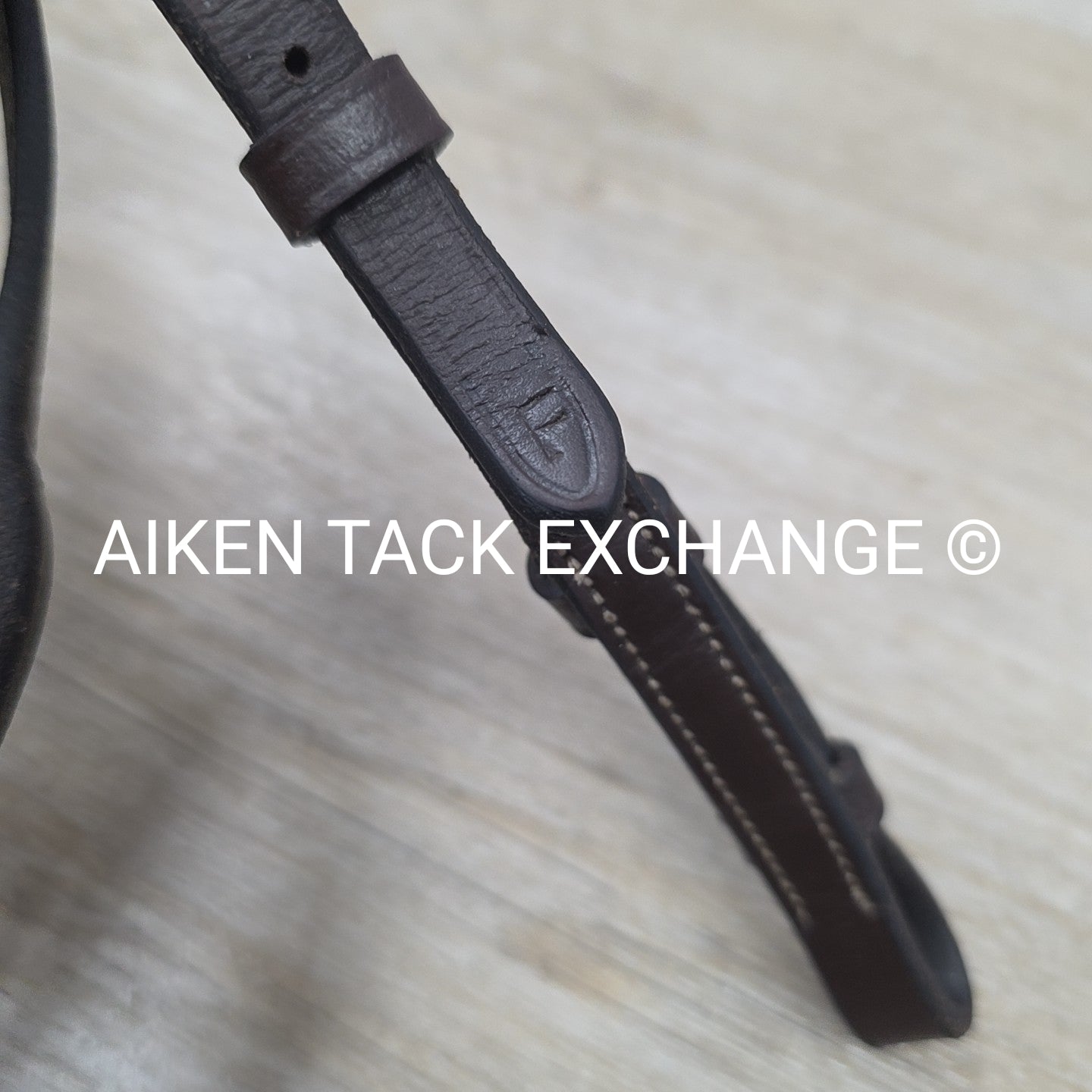 Raised Fancy Stitched Bridle with Laced Reins, Brown, Size Full