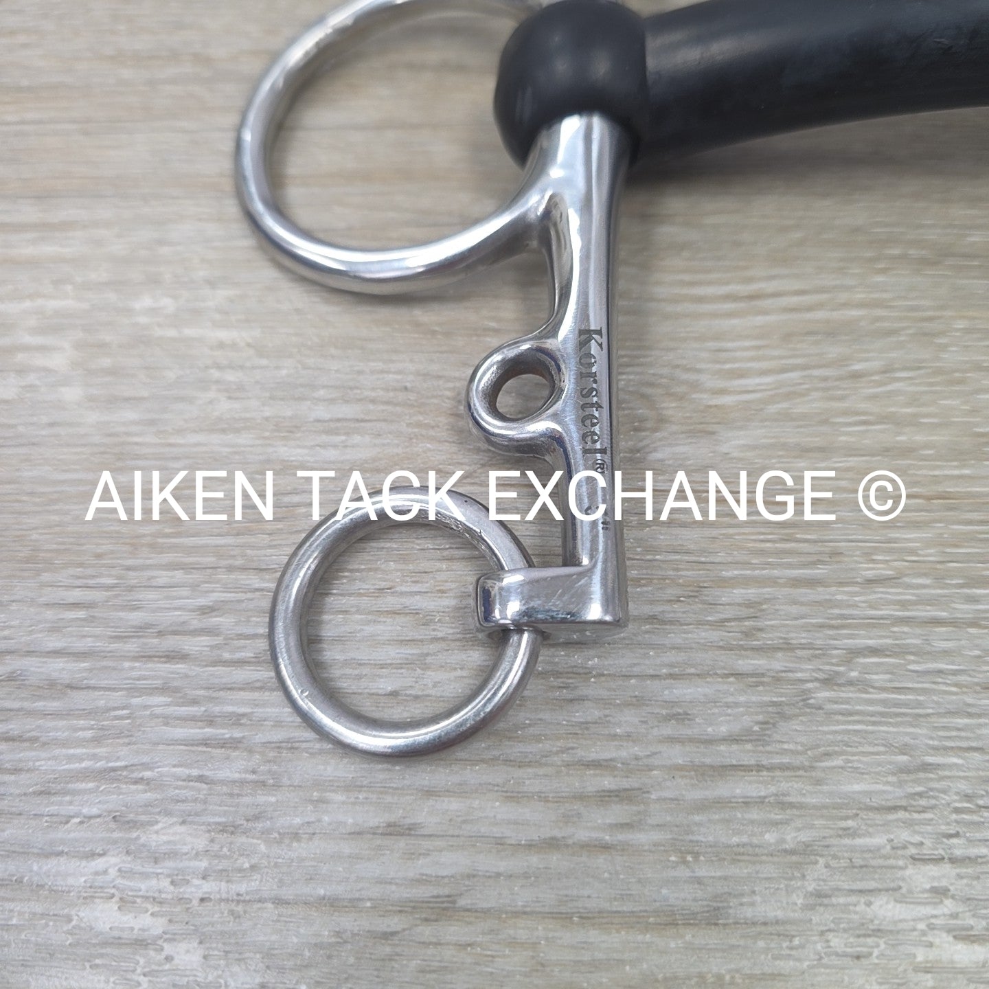 Korsteel Mullen Mouth Rubber Pelham Bit 5"