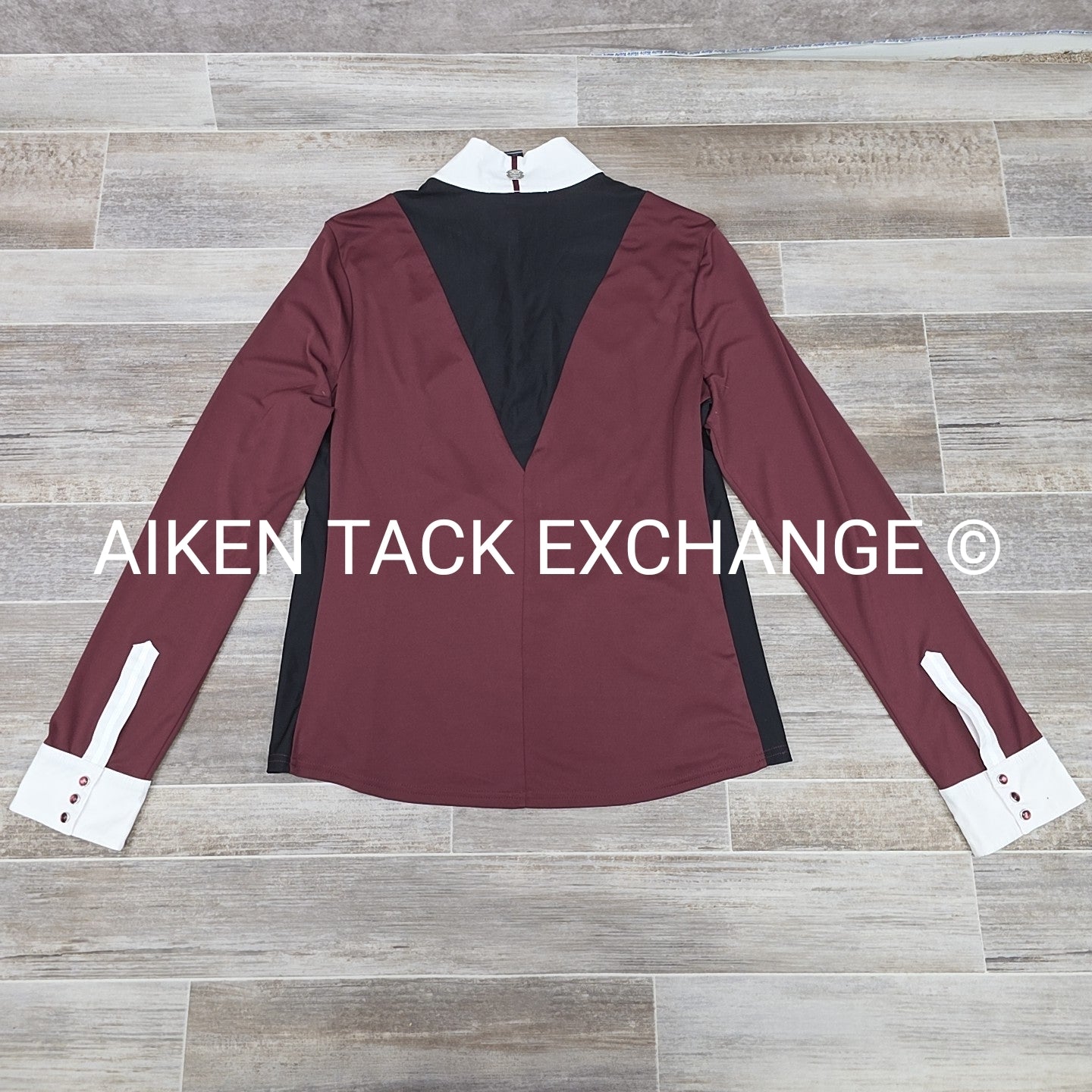 Asmar Equestrian Long Sleeve Show Shirt, Size X-Large