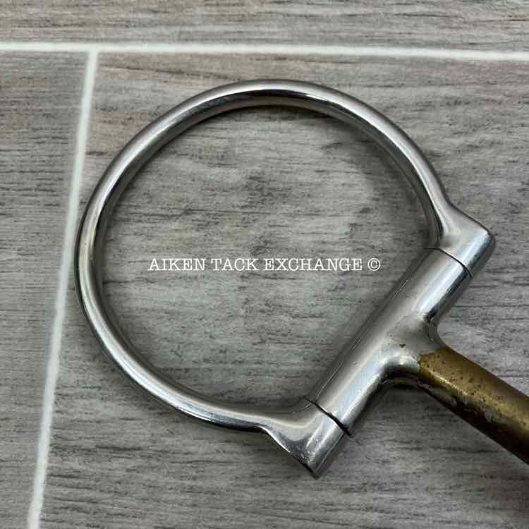 Myler Single Joint Copper Western Dee Bit 5"