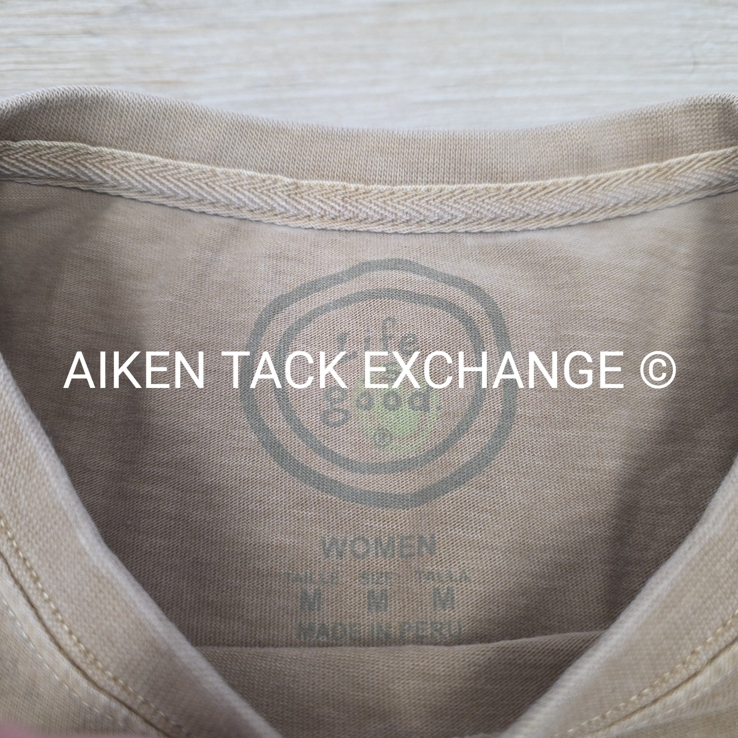 Life is Good Short Sleeve Shirt, Women's Medium