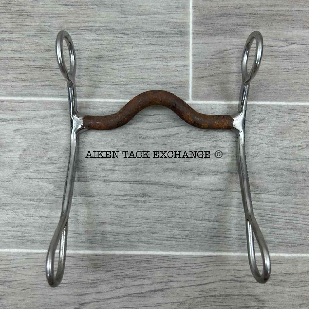 Sweet Iron Mullen Mouth Shanked Bit 5"