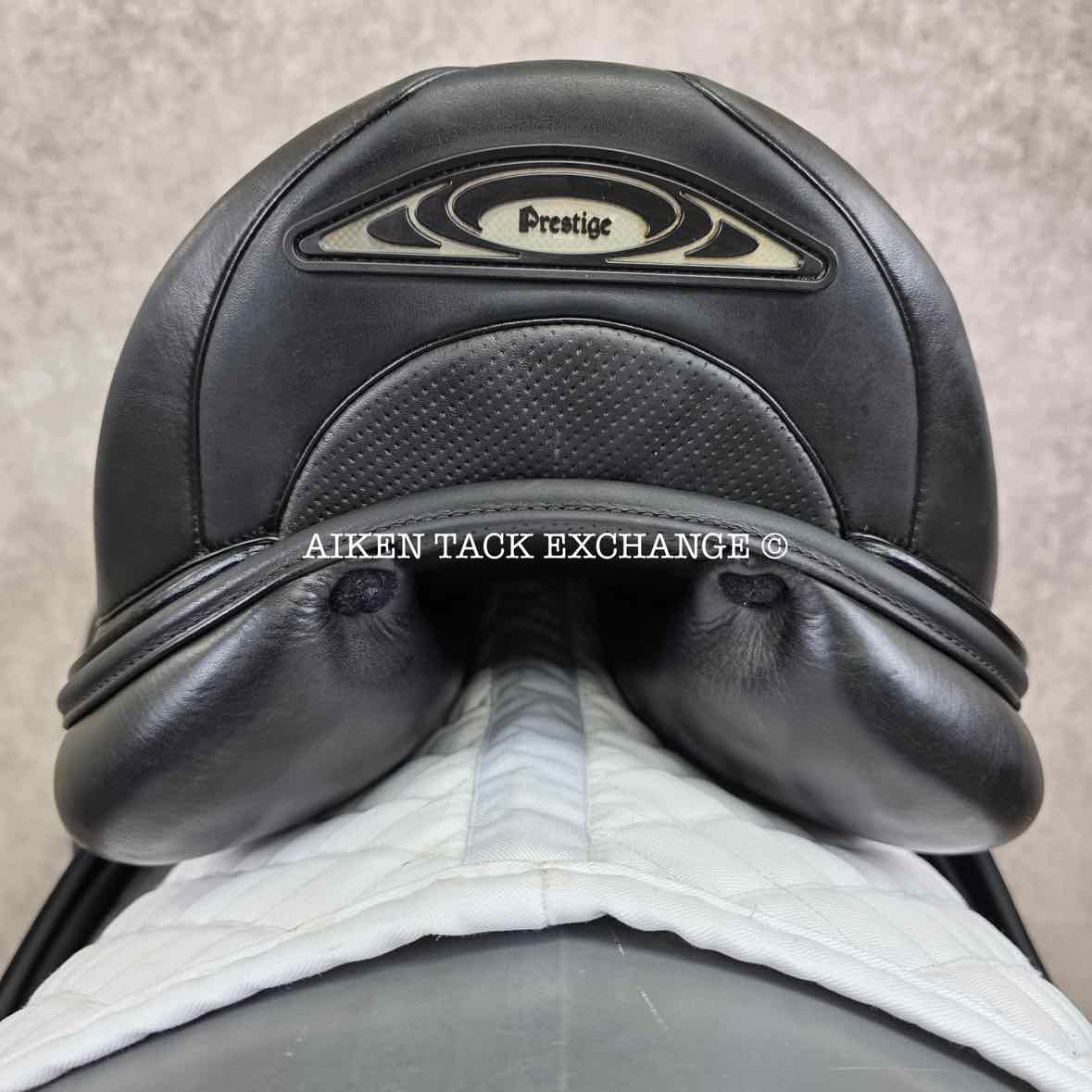 2016 Prestige X-Helen D Dressage Saddle, 17" Seat, 34 Tree - MW, Wool Flocked Panels