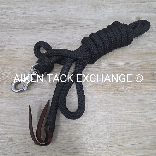 Lead Rope with Leather Popper