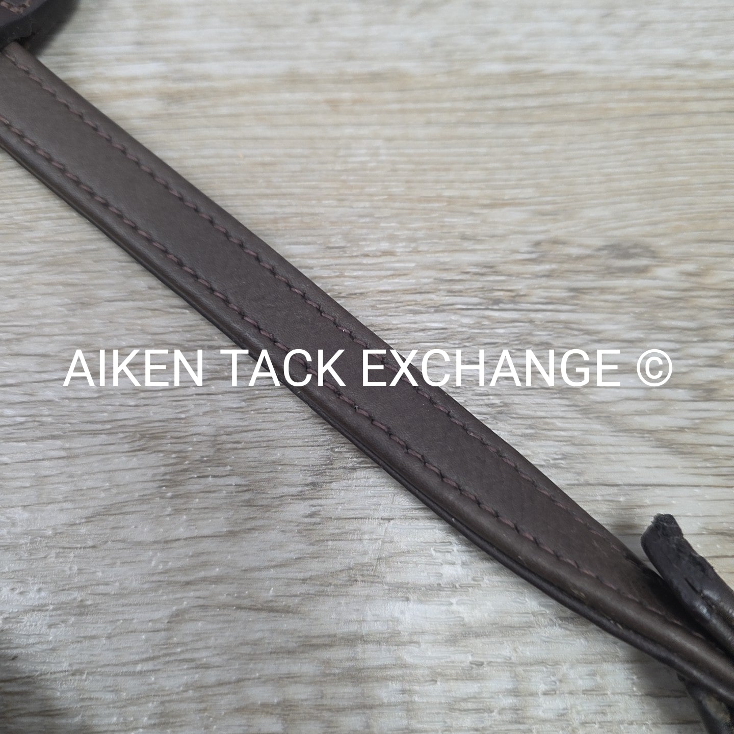 Schockemohle Durasoft Grip Reins, Brown, Size Full