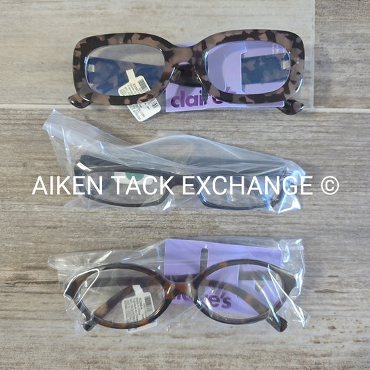 Claire's Glasses Bundle - 3 Pair of Clear Lens Glasses