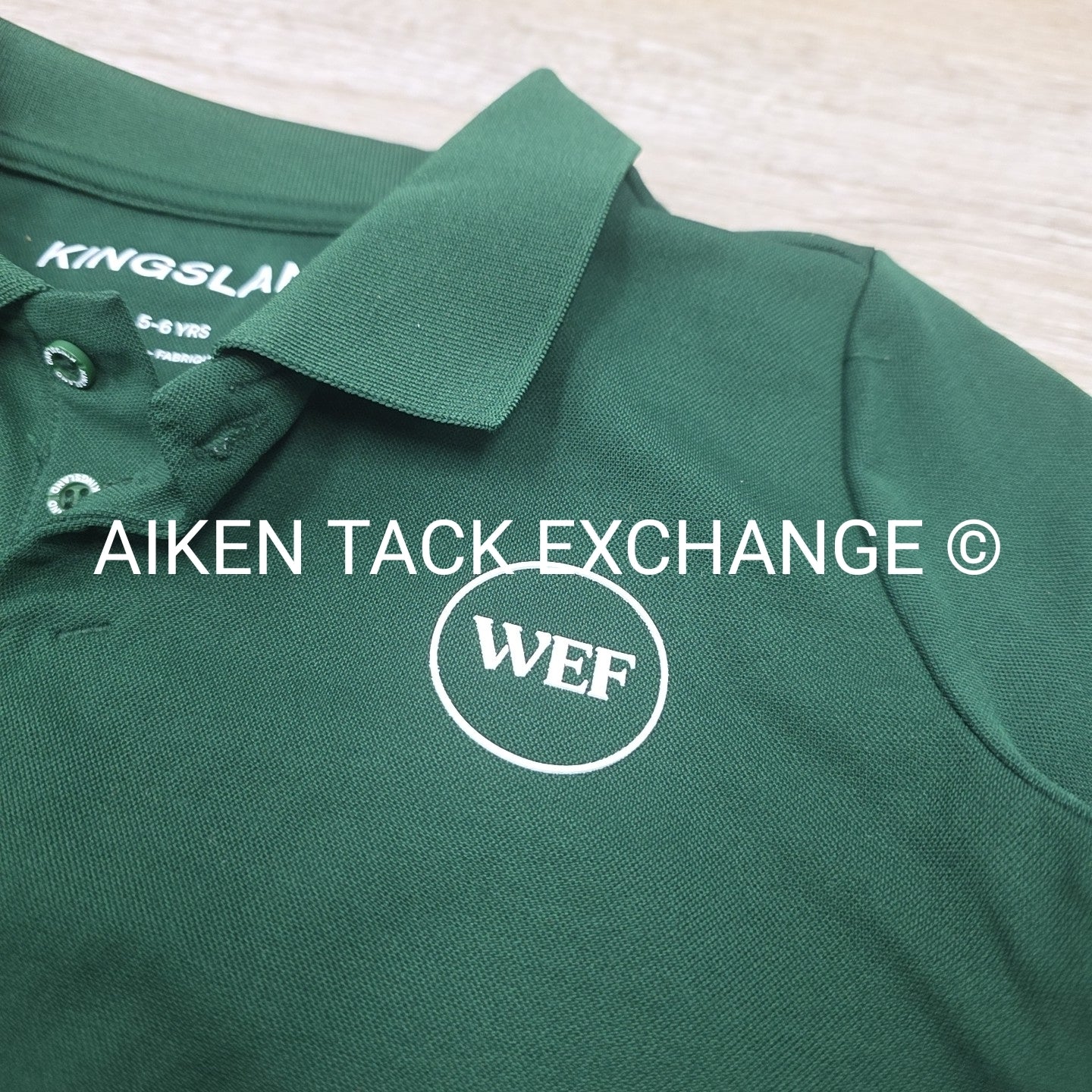 Kingsland WEF Short Sleeve Polo, Youth 5-6 YRS