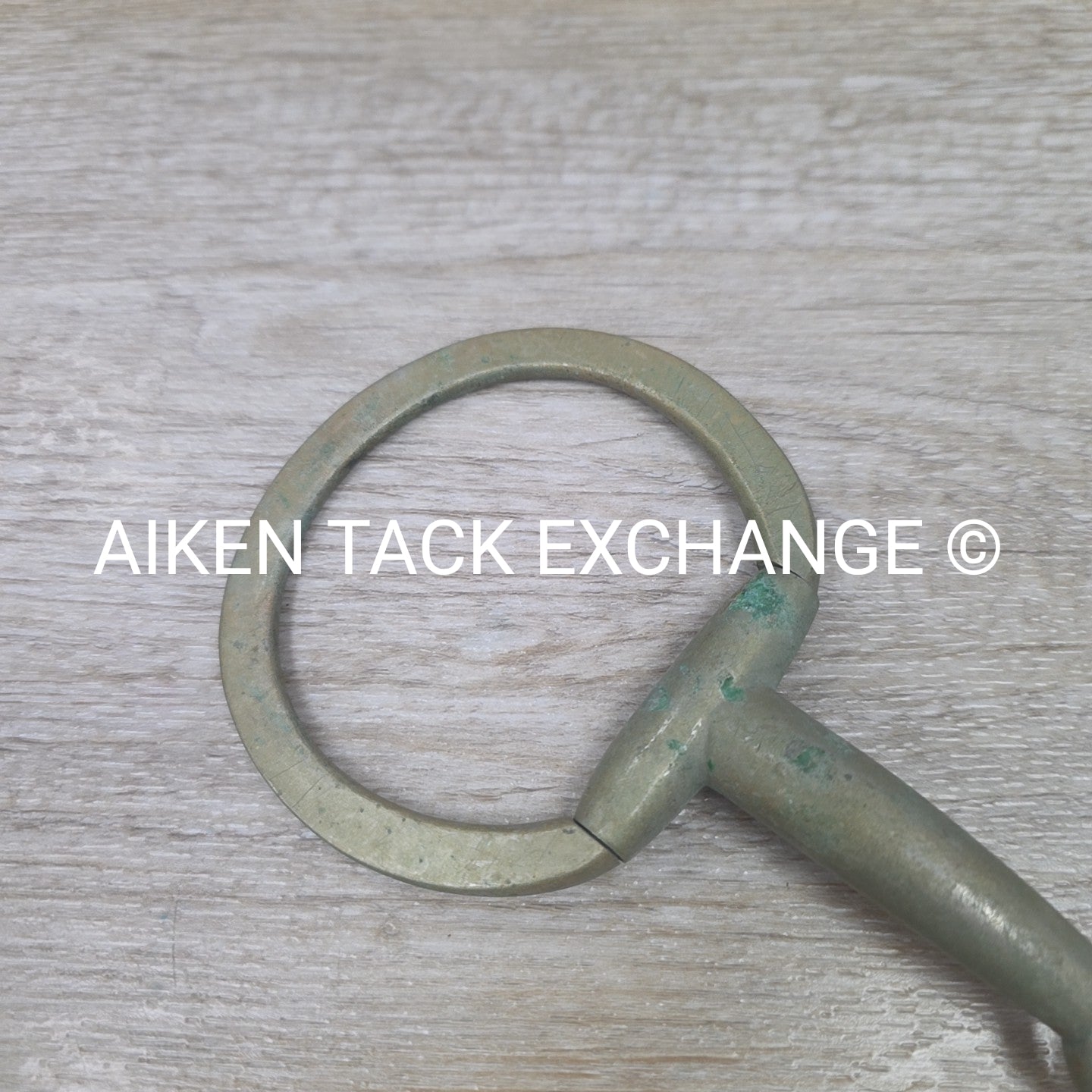 Single Joint Heavy Duty Flat Ring Eggbutt Bit 5.75"