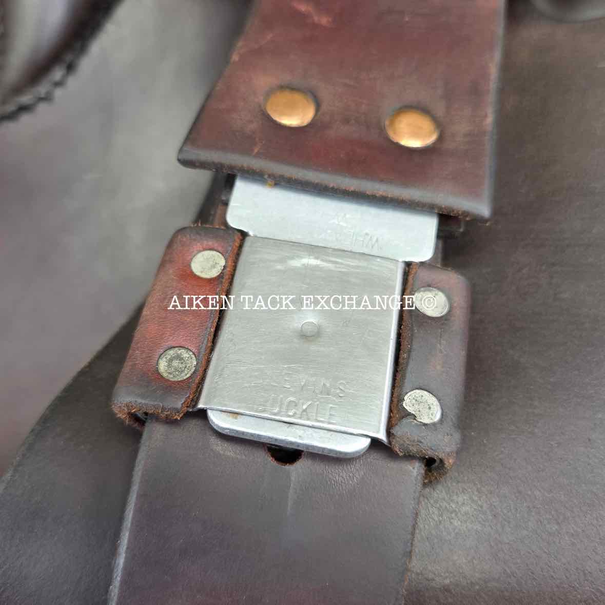 2008 Tucker 260 High Plains Western Saddle, 16.5" Seat, Medium Tree - Semi QH Bars