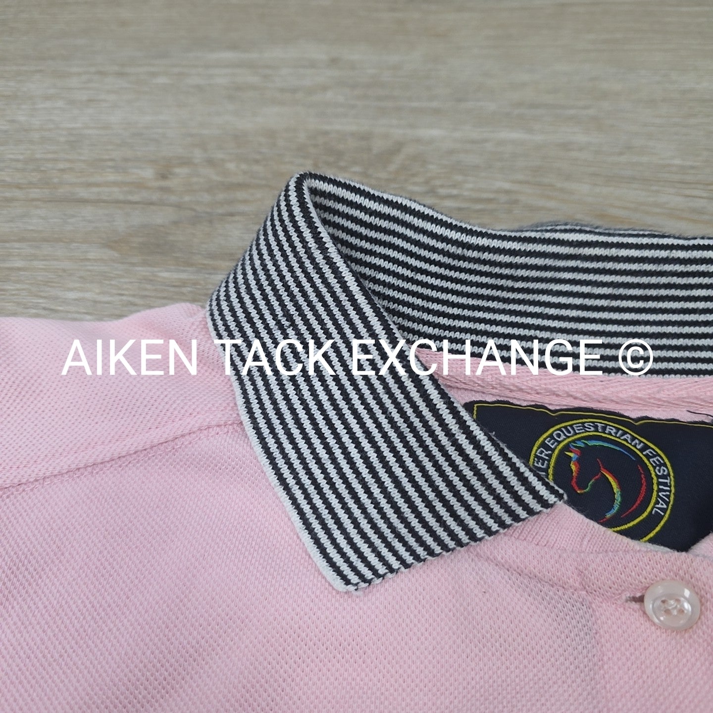 Winter Equestrian Festival Short Sleeve Polo Shirt, Women's Small