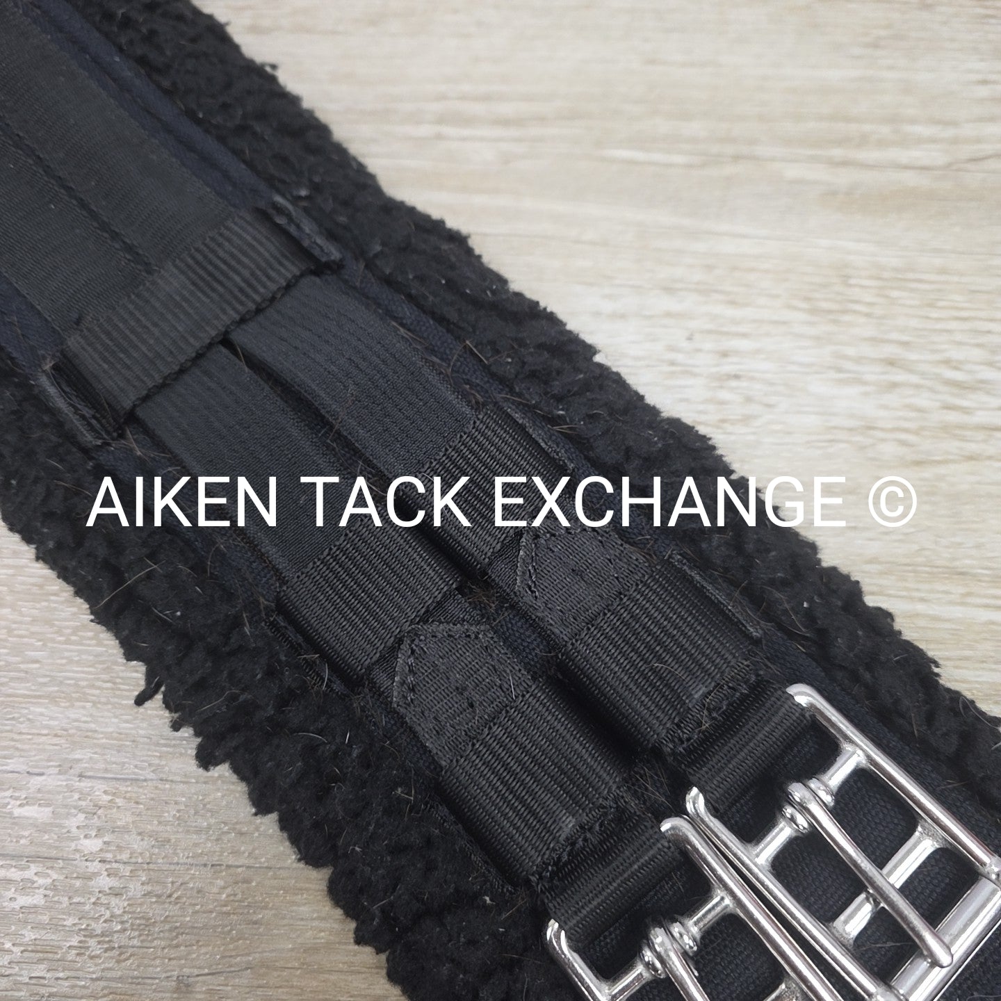 Ovation Equalizer Fleece Dressage Girth, Black, 30"