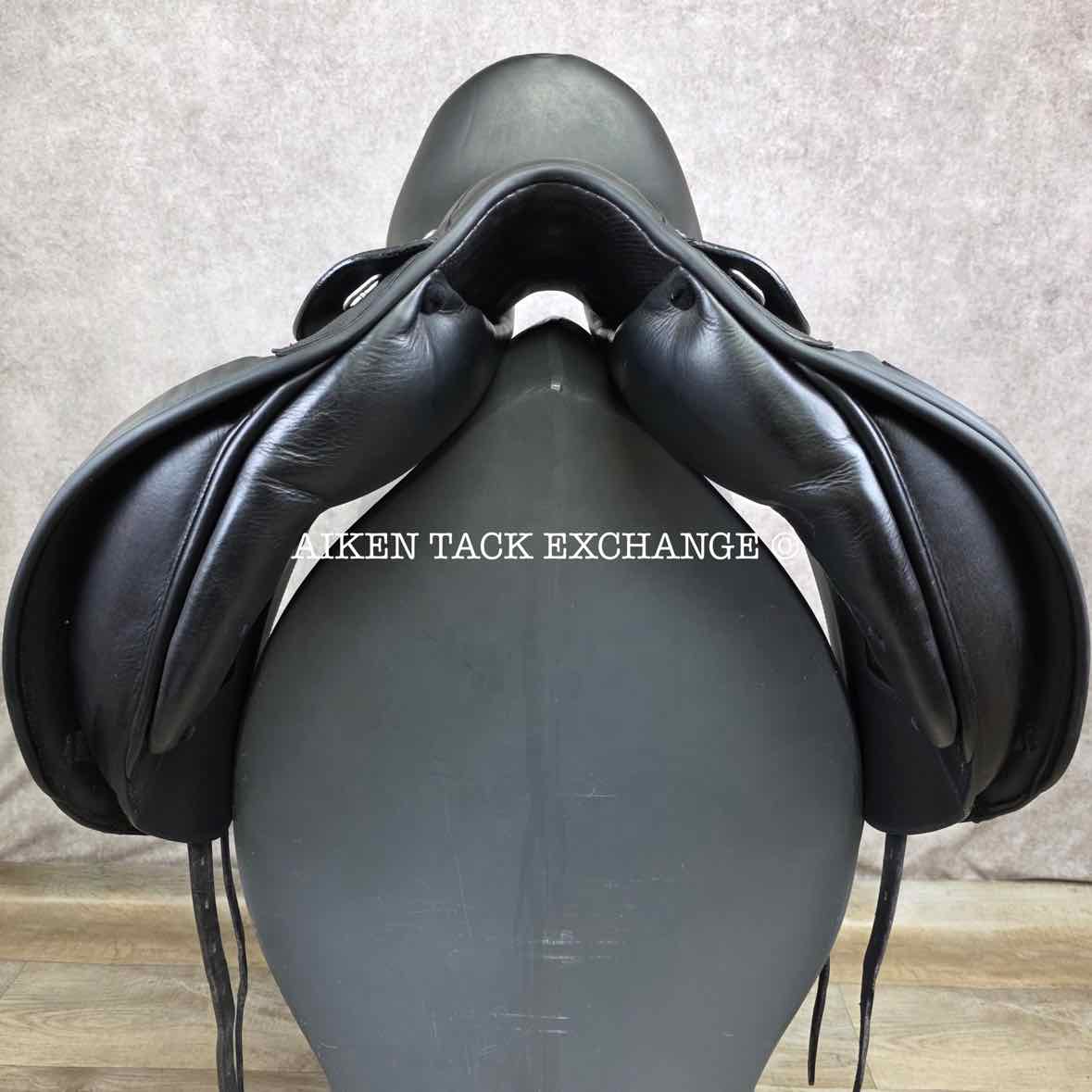 2016 Prestige X-Helen D Dressage Saddle, 17" Seat, 34 Tree - MW, Wool Flocked Panels