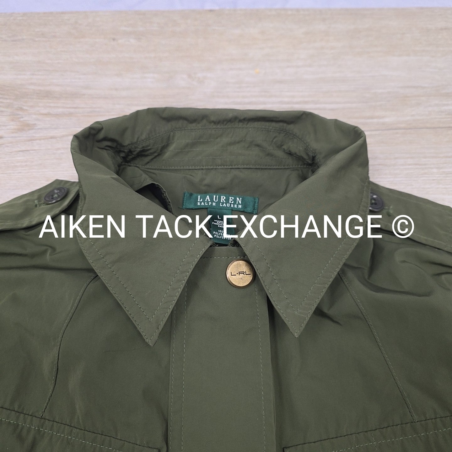 Ralph Lauren Cargo Rain Jacket, Youth Large