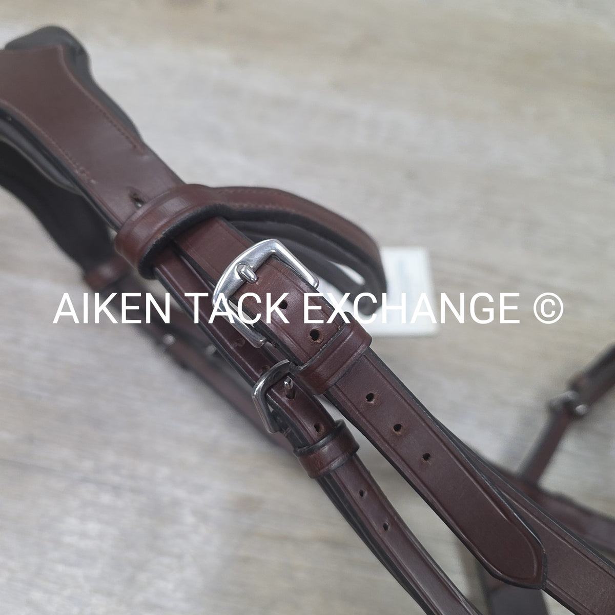 KL Select Tuscan Anatomic Bridle, No Reins, Brown, Size Full
