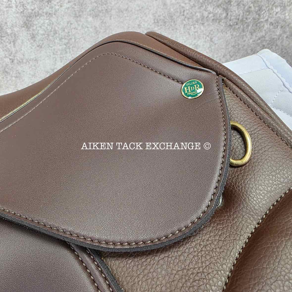 HDR - Henri de Rivel Vegan-X IGP Pony All Purpose Saddle, 15.75" Seat, Adjustable Tree - Changeable Gullet, Wool Flocked Panels