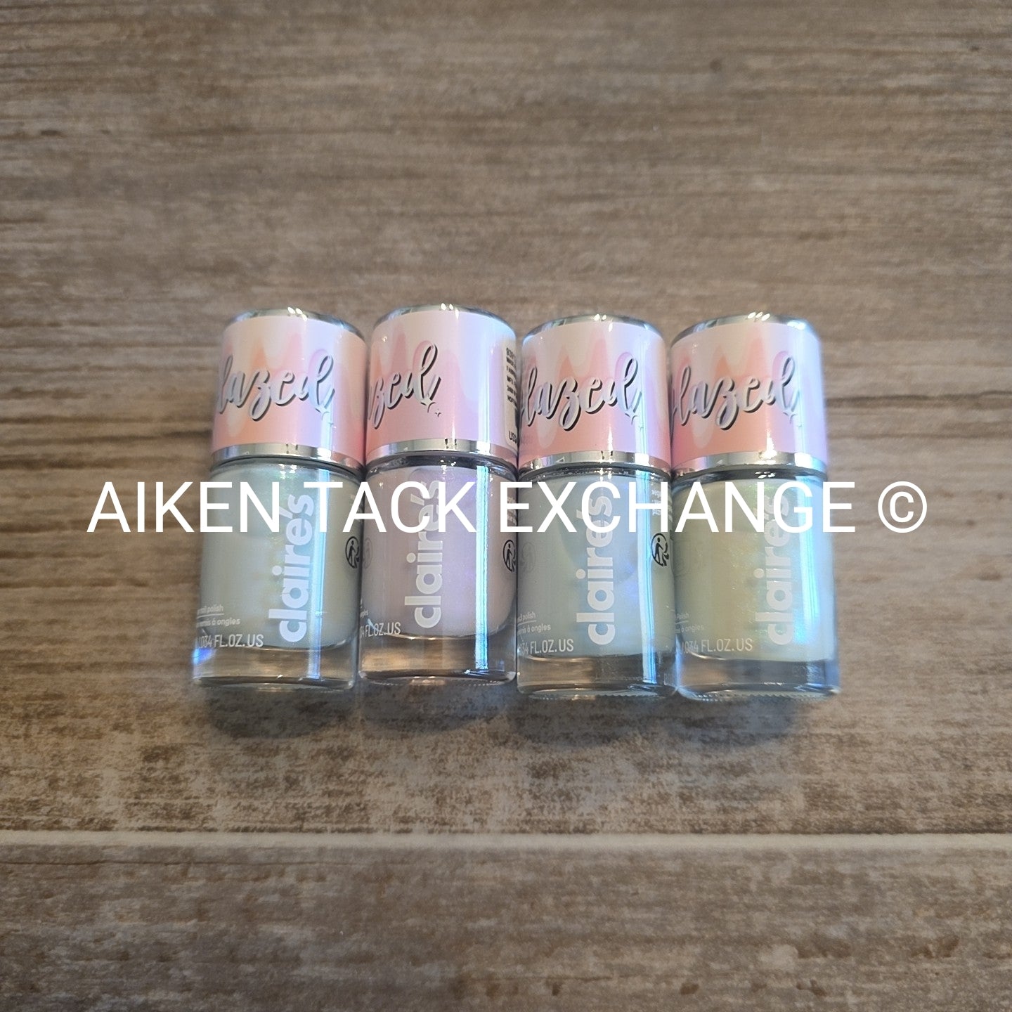 Claire's Glazed Nail Polish - Set of 4