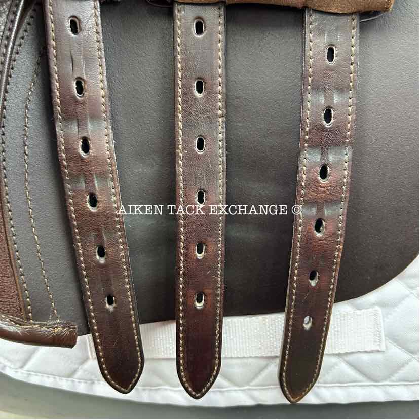 **SOLD** 2020 Bates VSD All Purpose Saddle with HART, 17.5" Seat, Adjustable Tree - Changeable Gullet, CAIR Panels