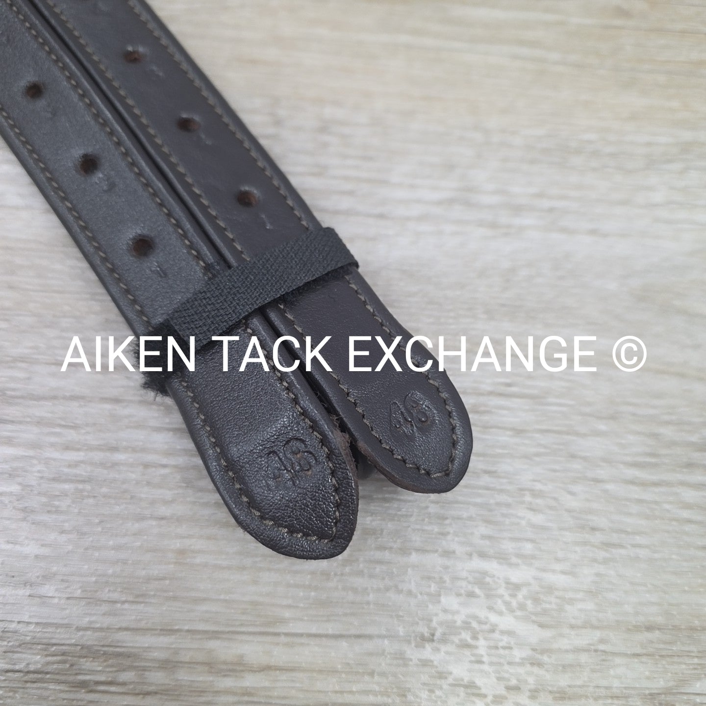 HDR Triple Covered Stirrup Leathers, Havana, 54"