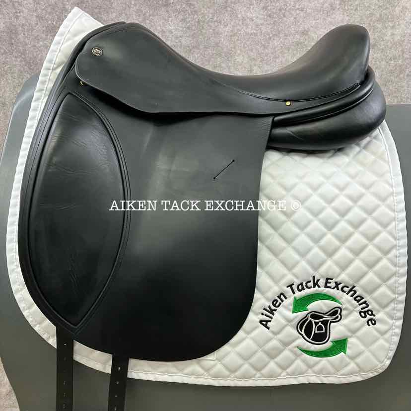 Lauriche by AJ Foster Dressage Saddle, 18" Seat, Medium Tree, Foam Panels